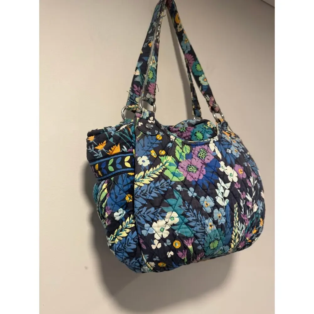 Vera Bradley Glenna Midnight Blues Grand Tote Bag